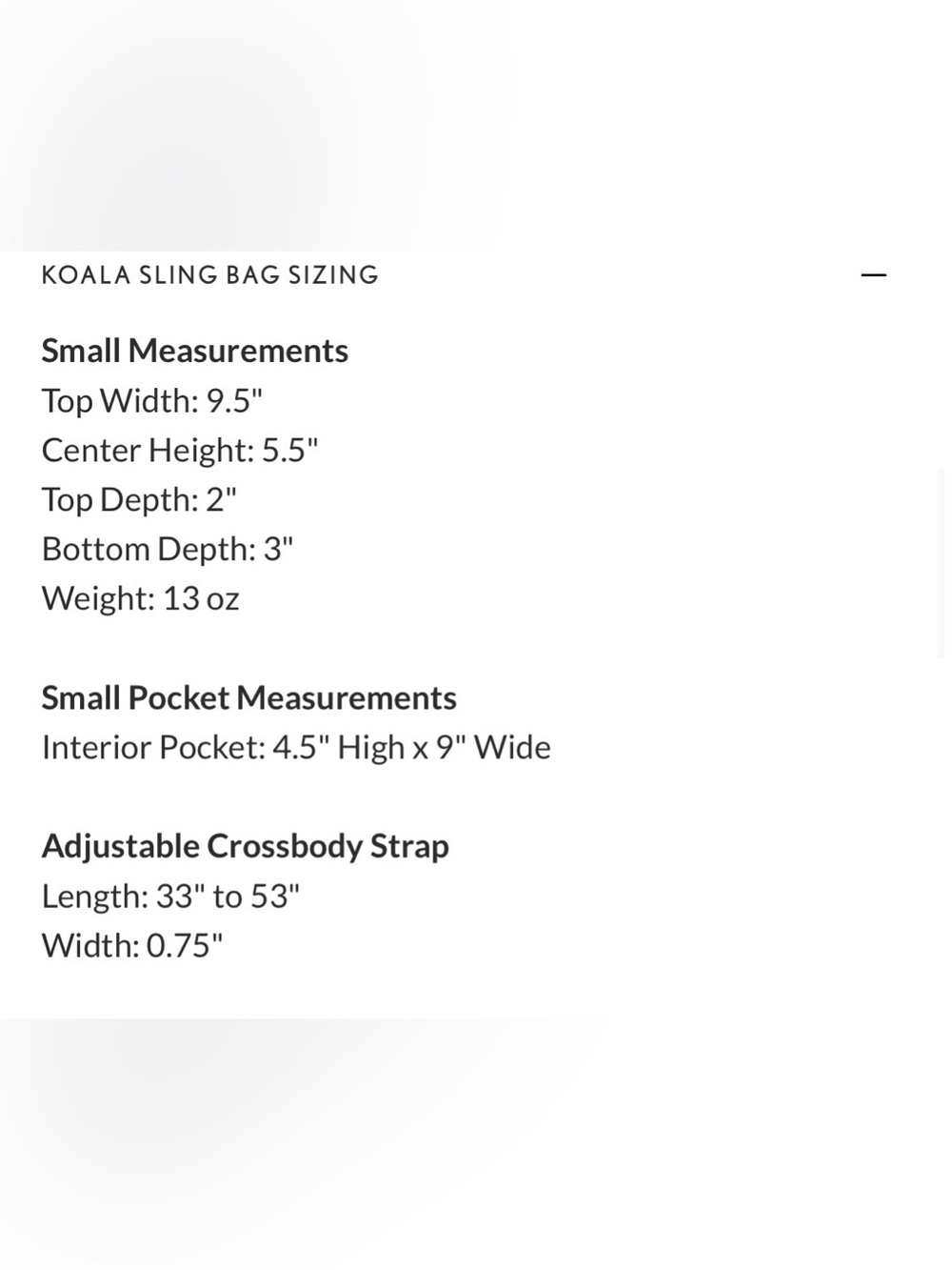 Koala Sling Bag - Black - Picture 7 of 7